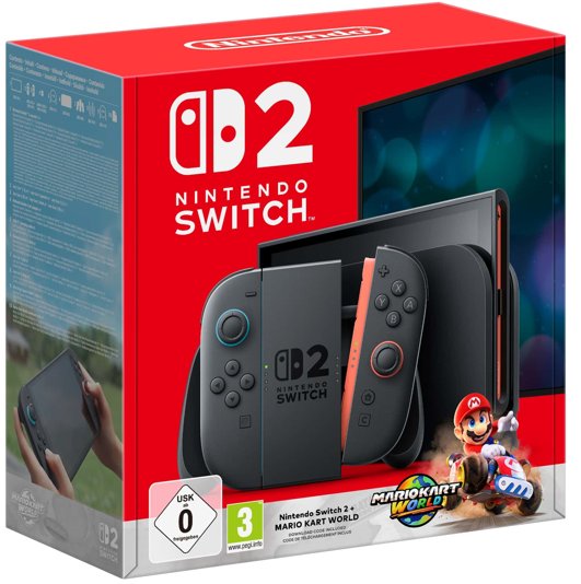Nintendo Switch 2 + Mario Kart World EU Nintendo Switch 2 + Mario Kart World EU
